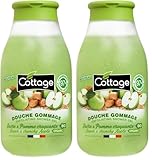 Cottage Douche Gommage - Sucre & Pomme croquante BIO - 97%...