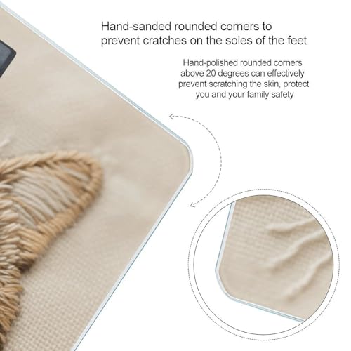 Báscula Digital para Baño con Diseño de Gato y Pantalla LED miniatura 4