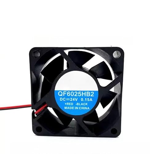 For QF6025HB2/HBL1 6CM Cabinet Fan - 24V 12V Inverter Industrial for Quiet Solutions