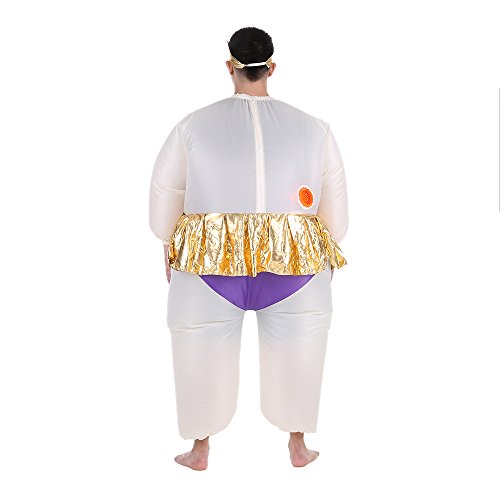 Anself Funny Inflatable Costume Blow Up Inflatable Suit