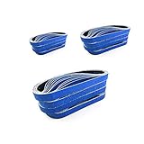 [Qualität]: Das Schleifband besteht aus hochwertigen braunen Korund- und Zirkoniumkorundpartikeln. Das Schleifband hat gleichmäßige Partikel und eine gute Verschleißfestigkeit.