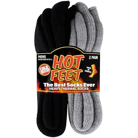HOT FEET Thermal Socks for Men 2 Pack Cover