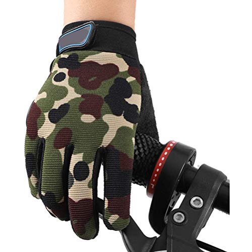 Luvas de Ciclismo para Crianças, Sem Clipe, Luvas Esportivas para Crianças Respiráveis, Luvas de Cic