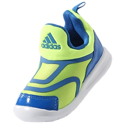 [アディダス] ベビーシューズ 子供靴 ハイマ Infant ファーストシューズ スリッポンタイプ HymaBaby 13.0cm (AQ5106) Sイエロー/ブルー