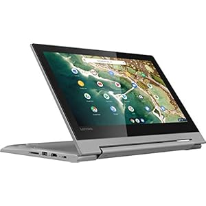 Lenovo Chromebook Flex 3 2-in-1 11.6″ HD Touchscreen Laptop, MediaTek MT8173C Quad-Core Processor, 4GB RAM, 32GB eMMC, HDMI, Webcam, Wi-Fi, Bluetooth, Chrome OS, Platinum Gray, IFT Bundle
