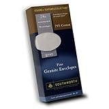 Southworth Fine Granite Envelopes, Size 10, Gray, 50 Count (P914-10L/3/18)