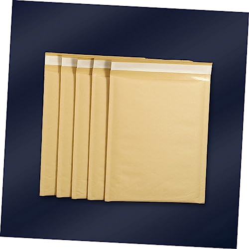 VILLFUL 25 Pçs Saco De Embalagem De Papel Kraft Envelopes De Bolha Envelopes De Velino Pequenos Enve