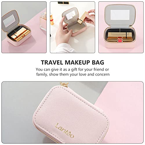 SOIMISS Portable Cosmetics Pouch Trendy Lipstick Storage Bag Wash Bag for Travel