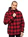 Produktbild Brandit Teddyfleece Worker Pullover, Farbe: red/Black, Größe: XL