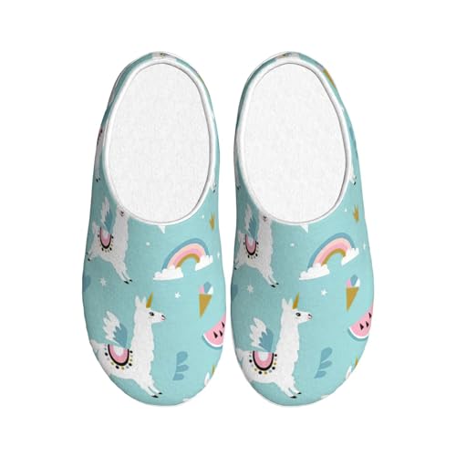 Chaussons lama en peluche pour vos soirées d'hiver cocooning