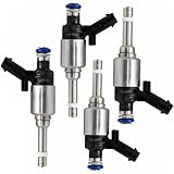 Fuel Injectors Set of 4 06H906036G Fit VW Volkswagen CC Eos GTI Tiguan Golf Beetle Jetta Passat CC Passat Jetta, Fit Audi A3 A4 Quattro A5 Quattro A6 Quattro Q5 TT 06H906036P