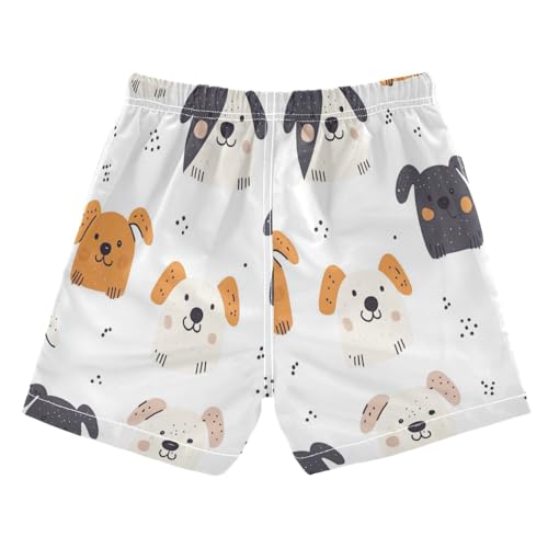 Boccsty Dog Pattern Boys Swim Trunks Baby Kids Swimwear Summer Toddler Beach Board Shorts Bathing Suit 2T2