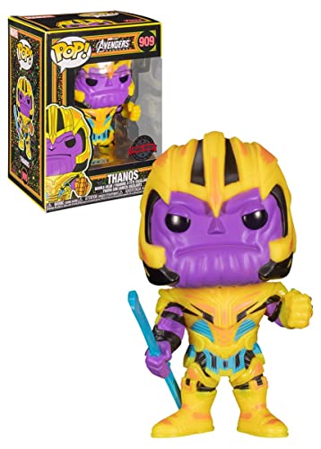 Funko- Figura Pop Marvel Avengers Thanos Exclusive Muñecos acción, Multicolor (131004)