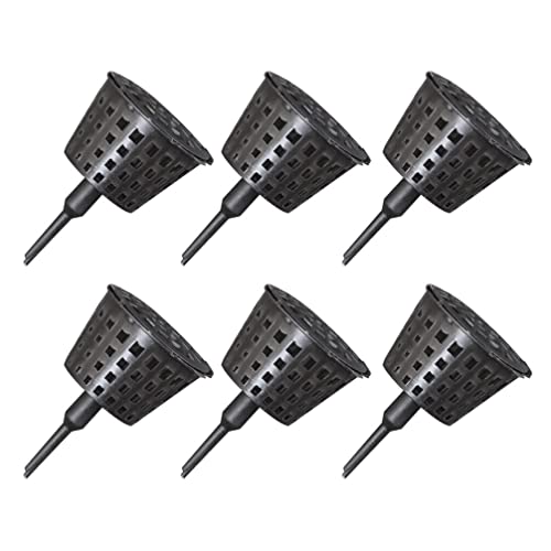 Cabilock Caja De 50 Uds. Canasta De Fertilizante Bonsai Cestas De para Fertilizantes Caja De Fertilizante Herramienta Bonsai con Tapa Macetas De Vivero Suministros De Jardinería Orquídea