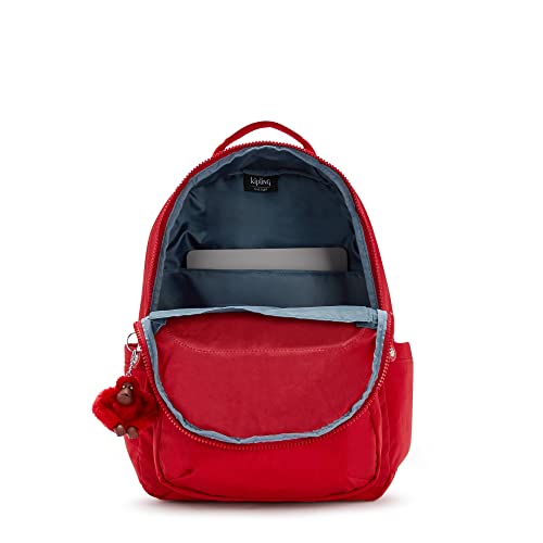 Image of Kipling Women's Seoul 15 inch Laptop Backpack, Durable, Roomy with Padded Shoulder Straps, Built-In Protective Sleeve