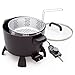Presto 8-Quart Big Kettle, Steamer and Deep Fryer Multi-Cooker, Black