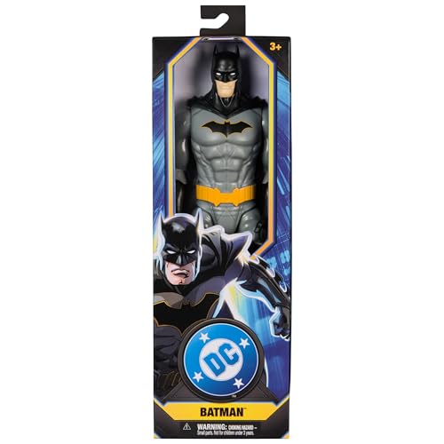 DC Comics - Figurine Batman 30 Cm - Figurine Articulée - Créez Vos Propres Combats Masqués Contre L'ennemi - Super Héros Et Super Vilain - Jouet À Collectionner - Jouet Enfant 3 Ans Et +