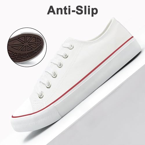 Image of Unisex Low Top Lace Up Casual Canvas Shoes for Women and Men, Comfortable Lightweight Classic Fashion Sneakers Popular 2026, Zapatillas Casual De Lona De Moda para Hombre Y Mujer
