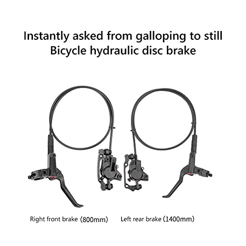 Ysoom Hydraulic Brake Set, Universal Bicycle Disc Brake Set MTB Hydraulic Brakes - Image 3