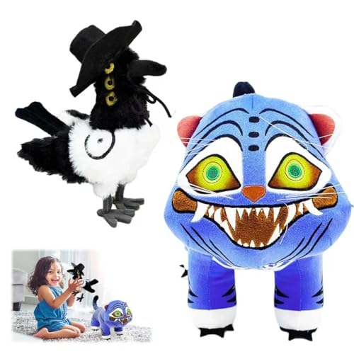 Peluche de Tigre Morado de KPOP Dem0n-Hunters, 2pcs Juguetes de Felpa de...