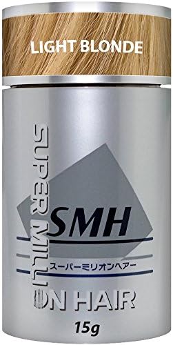 Super Million Hair - Fibre per capelli, 15 g, colore: biondo chia...