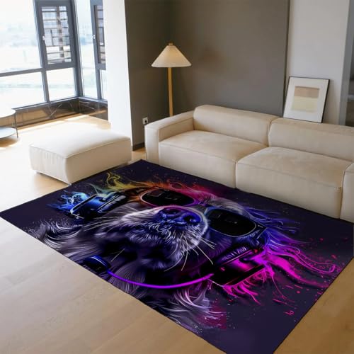 wbhtHtp[\iCYꂽGAOj[NȃfUC̃O|[^u~ߒpCJ[ybgvC[QXg[p 120x180cm