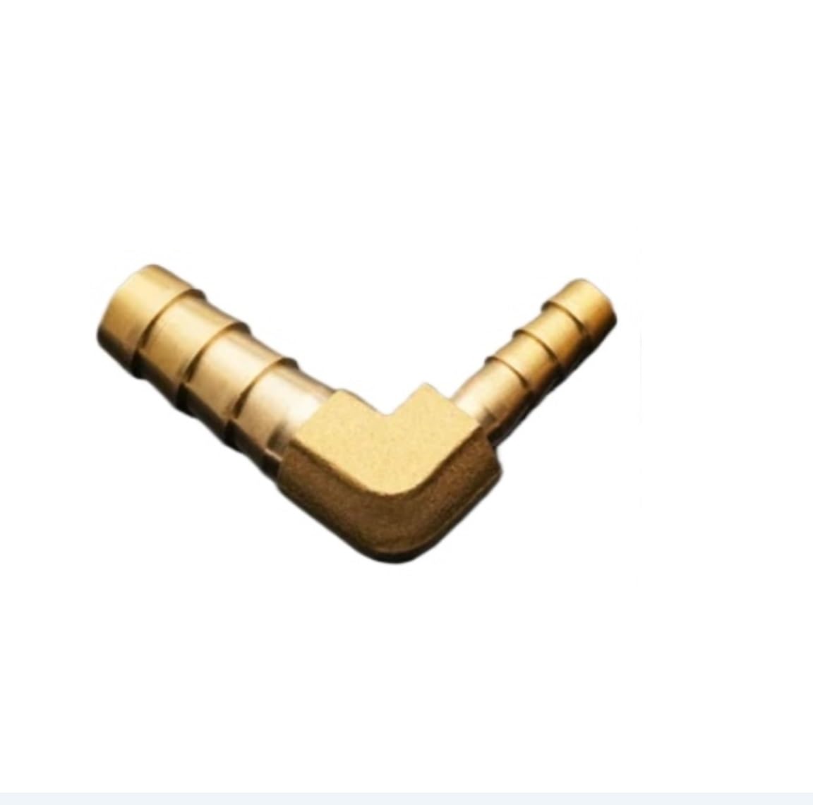 1pc Brass Hose Pipe Fitting Coupling Elbow Equal Reducing Barb 4mm-25mm Copper Barbed Coupler Tube Connector Adapter(OD 5mm)
