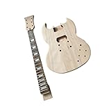 Kit De Guitarra Eléctrica DIY Con Cuerpo Caoba Ideal Para Educación En Casa Y Actuaciones Profesionales Kits Montaje Guitarra