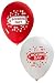 Boxing Day Balloons - 12 Inch Latex - 2 Sided Print (16 Count) for Event Use - Fill with Air or Helium