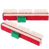 FUTUREORYY 2 Stück Klavier Pflegezubehör Filzstopper und Holzblock Klavierwartung Zubehör Langlebig Sicher für Klavierpflege