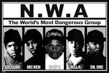 Amazon.com: Tcllka Most Dangerous Poster Print Compton