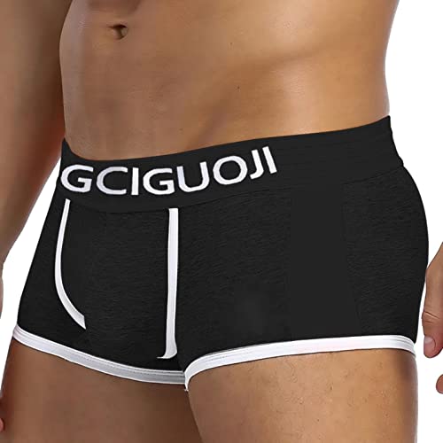 Calzoncillos boxer de hombre en algodón elástico suave URYYRIT 5