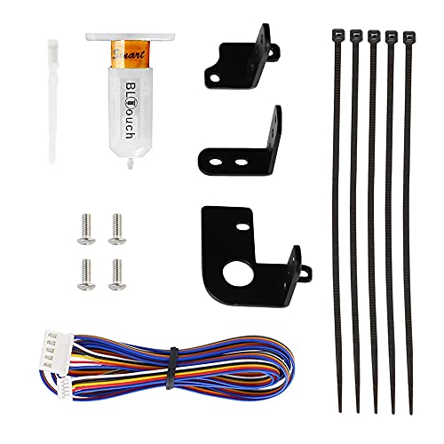 Official Creality BL Touch V3.1 New Upgraded 3D Printer Auto Bed Leveling Sensor Kit for Ender 3/Ender 3 Pro/Ender 3 V2/Ender 5/Ender 5 Pro/CR 10 with 32 Bit V4.2.2/V4.2.7 Mainboard