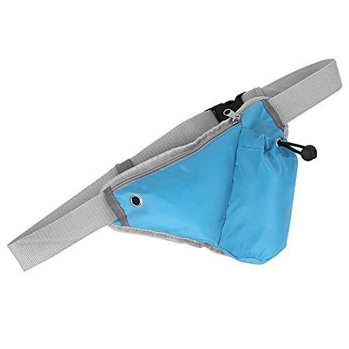 Sports Bag Waist Hanging Bag Sports Triangle Bag for Cycling Mountaineering Running Outdoor (Sky Blue)