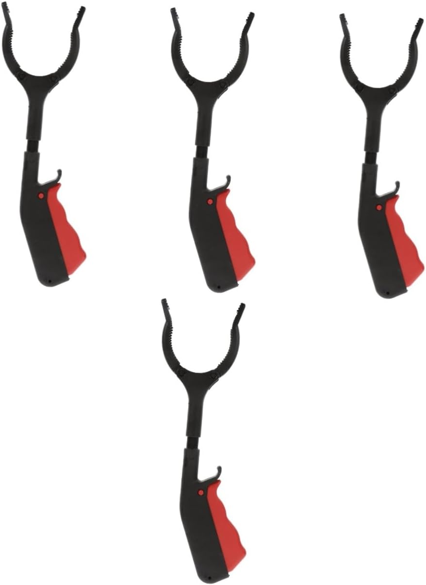 4pcs Outdoor Portable Trash Picker Tool Grabber for Easy Litter Cleanup Heavy Duty Rubbish Pickup Stick Lightweight Ergonomic Design for Parks Shops and Homes