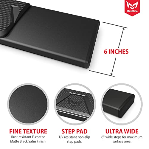 MaxMate Estribos Laterales 6 pulgadas para Ford F-150 2015-2026 miniatura 3