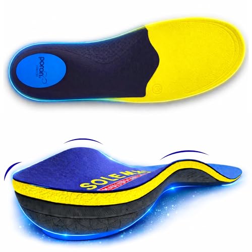 SOLEMAX Activated Charcoal Orthotic Insoles