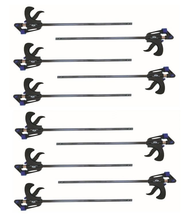HBM 610 mm lijmklem met 1 hands bediening
