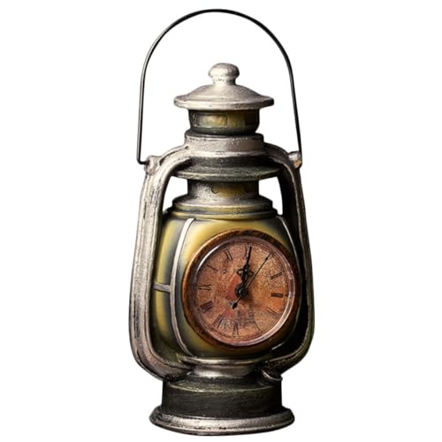 Reloj de mesa de resina retro vintage chic para decoración de interiores 2