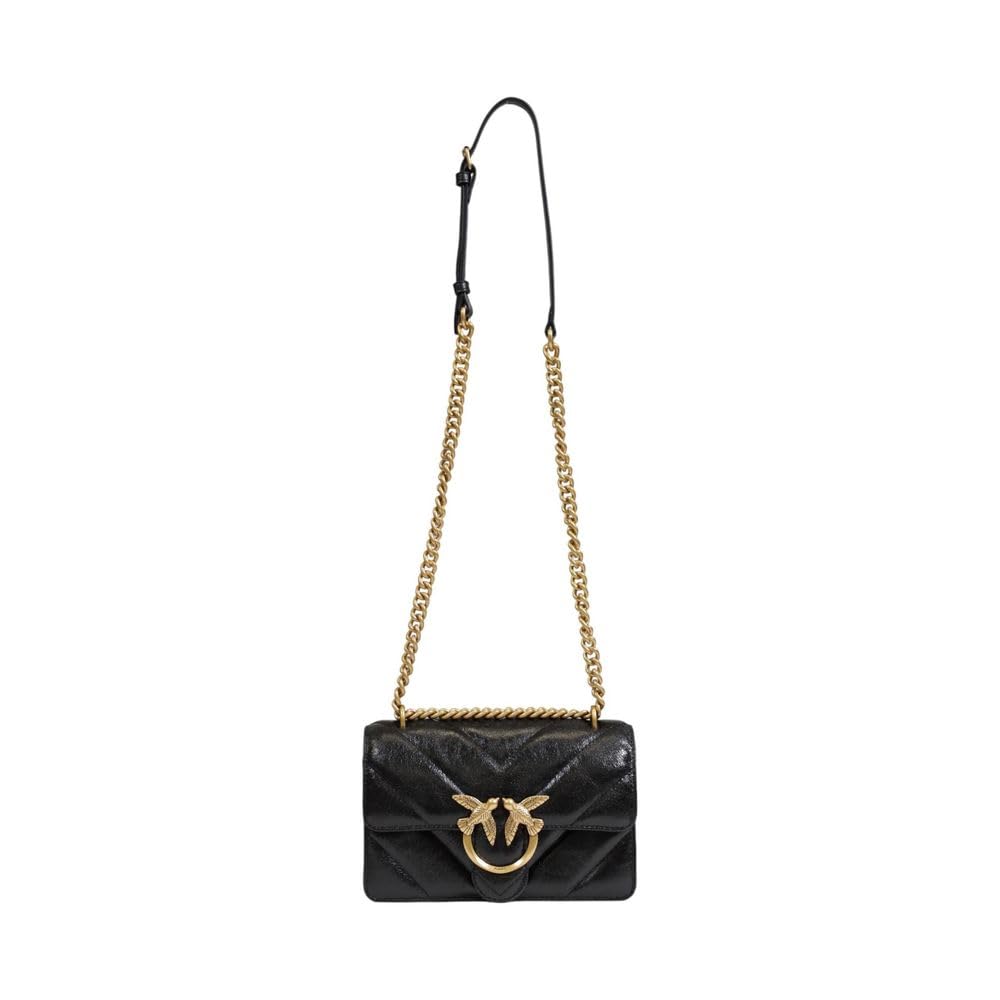 Sac Love One Mini Pinko noir matelassé chevron de qualité supérieure