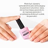 AIMEILI Builder Base 8 w 1, żel budujący do paznokci żelowych Quick Building Nail Gel podkładowy lakier do paznokci wzmocnienie paznokci przedłużanie paznokci, żel do naprawy paznokci, 8 ml - 1025