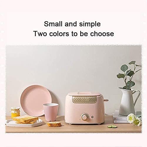 ZHBH Startseite/Küchentoaster Kompakter Toaster,Multifunktionaler Toaster,Retro Kleiner Toaster,2 Scheiben Extra breiter… – Bild 3