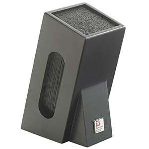 Richardson Sheffield R164HSRC58846 messenblok met borstelinzet, niet uitgerust, zwart, 15,5 x 11,5 x 26 cm