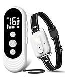 PatteSage Shock Collar Dog Training Collar with Remote, 3300 Ft Dog Shock Collar with Flash Light and 4 Training Modes, IPX7 Waterproof e Collar for Small Medium Large Dogs(15~120 lbs)