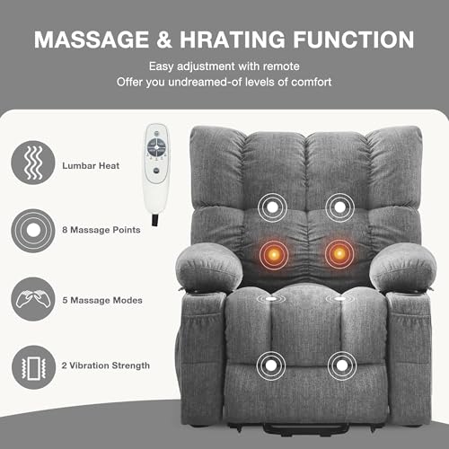 Sillón reclinable con función eléctrica y control remoto miniatura 4