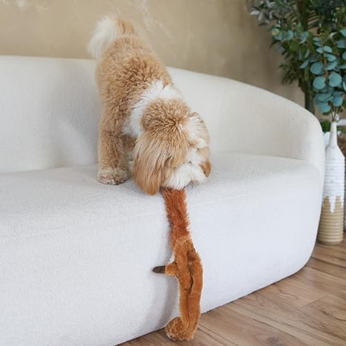 Skinneeez 470473 Hundespielzeug Eichhörnchen, 61 cm, braun