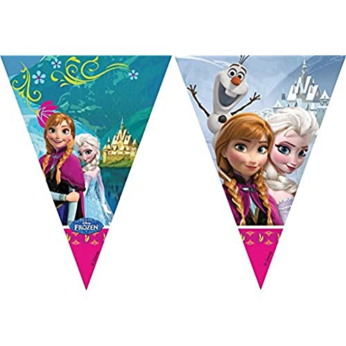 Speelgoed - Guirnalda para fiestas Disney Frozen Elsa y Anna, azul, uni, 72025 Cover