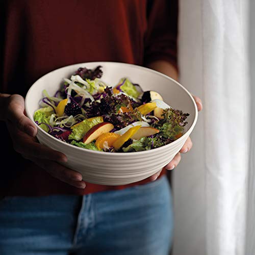 Guzzini - Tierra, L bowl in recycled plastic, container - clay, diameter 25 x H10.5 cm, Brown - Image 2