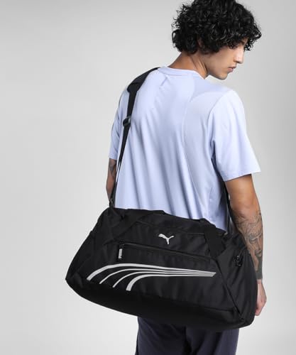 Puma Puma FUNDAMENTAL Medium Sports Bag, Unisex Sporttaschen, Puma Black, OSFA - 091189 – Ansicht 2