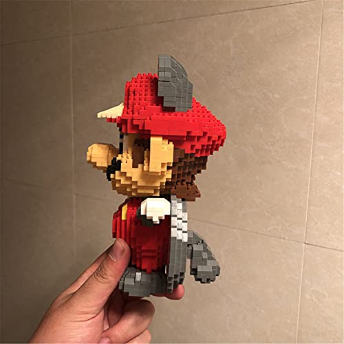 RSVT 1500 + PC Mini Block, Anime Modellbausteine, Kinderspielzeug Mario Action-Figuren Für Kinder Geschenk – Bild 5